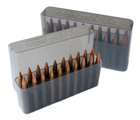 Caja Porta Munición X 20u 22-250 /243/ 7,62 X 39 Mtm Recarga 0