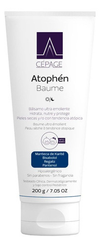 Cepage Atophén Baume Repara Y Refuerza Pieles Secas 0