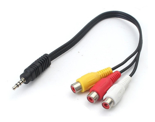 Cable Mini Plug Macho A Rca Hembra 0