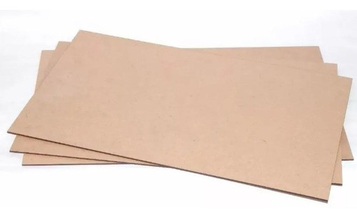 Chapa 80x60cm Em Mdf Crú 3mm (kit 02 Peças) 0