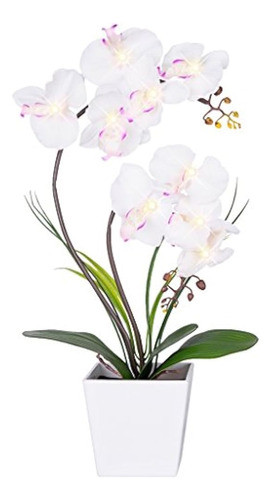 Arreglos Florales Artificiales Con Luces, Led De Casa, Funci 0
