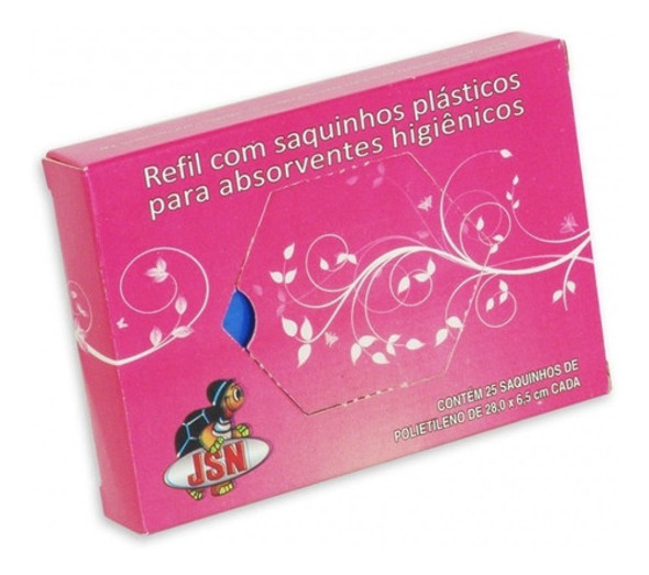 Refil Saquinhos Para Suporte Descarte De Absorvente 100 Un 1