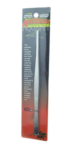 Pinça De Aço Para Alimentação De Répteis 30cm Nz-04 Nom 1