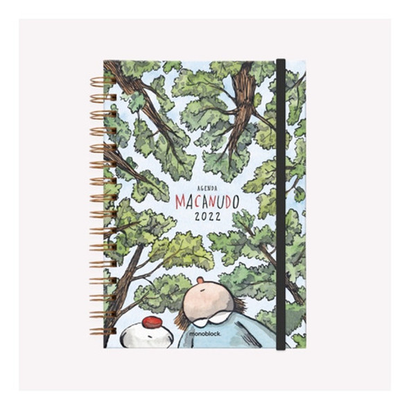 Agenda 2022 2 Días Por Página - Macanudo Bosque Por Liniers 0