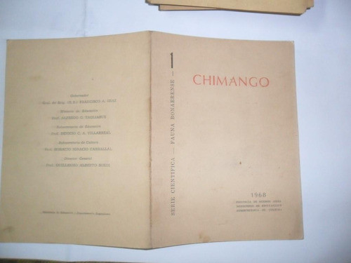 Chimango  Fauna Bonaerense Cientifica 1968 R J Llano 0