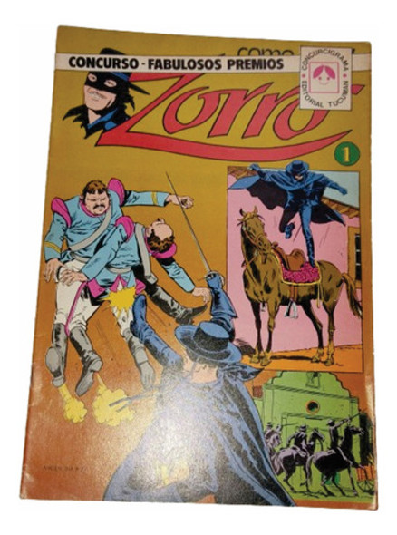 Revista El Zorro Nro 1  Comic 0 Revista El Zorro Nro 1  Comic 0