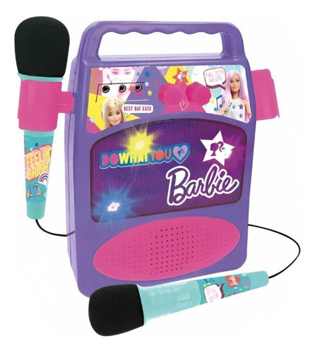 Barbie Meu Primeiro Karaokê Conjunto Musical F0113-8 Fun 0