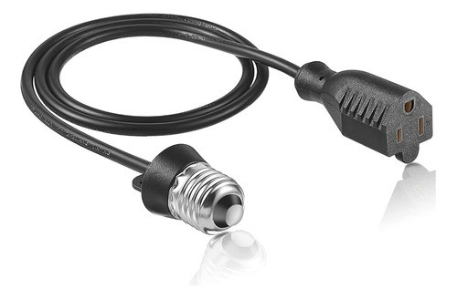 Adaptador De Casquillo De Luz De 3 Tomacorrientes 39.37  , C 0