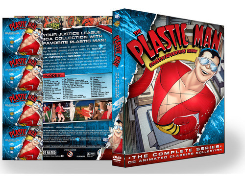 The Plástic Man Serie Completa Dvd Latino 0