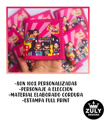 Billeteras Personalizadas Para Chicos 1