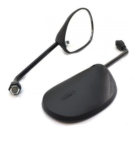 Juego De Espejos Ovalados Rosca 10mm Smahs Rx150 Mda 1