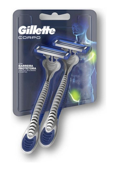 Prestobarba Gillette P/ Cuerpo X2 Unidades 0