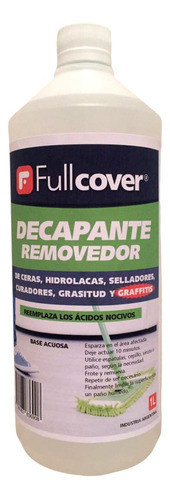 Microcemento Limpiador Decapante  X 1lt Fullcover. 0