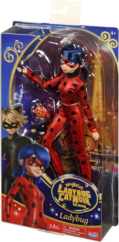 Muñeca Articulada De Moda Miraculous - The Movie - Lady Bug 0