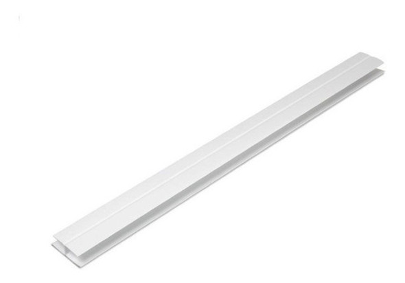 Perfil Unión H Barbieri Color Blanco De Pvc X 3 Mts 0
