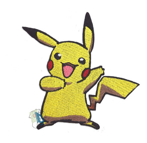 Parche De Pikachu - Pokemon 20 Cm Termohadesivo 0