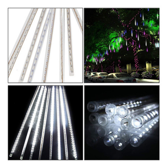 Wz - Luces Led Tipo Lluvia De Meteoritos, Tipo Cada De Nieve 1
