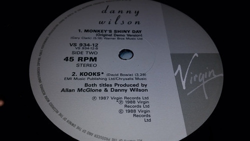 Danny Wilson Marys Prayer Vinilo Maxi Uk 2 Mixes 1988 1
