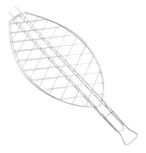 Parrilla Portatil Grande Para Pescado Red Fish Aire Libre 0