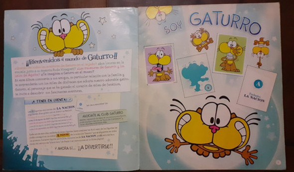Album * Gaturro * Tiene 97 Figuritas, Incompleto, 2007 1 Album * Gaturro * Tiene 97 Figuritas, Incompleto, 2007 1