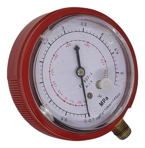 Manômetro Manifold De Alta R410a Refrigeração Bar Psi Mpa 0