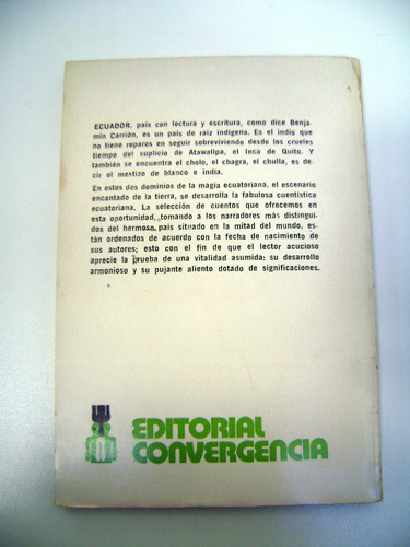 Ecuador En El Cuento Antologia Taboada Teran Convergen Boedo 1