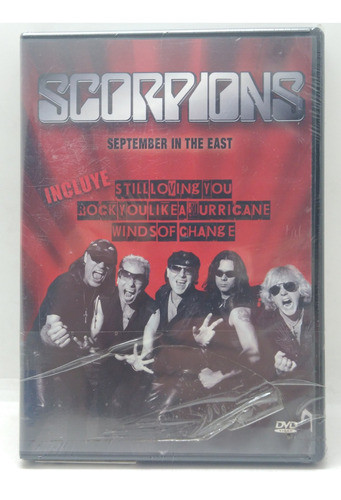 Scorpions September In The East Dvd Nuevo 0