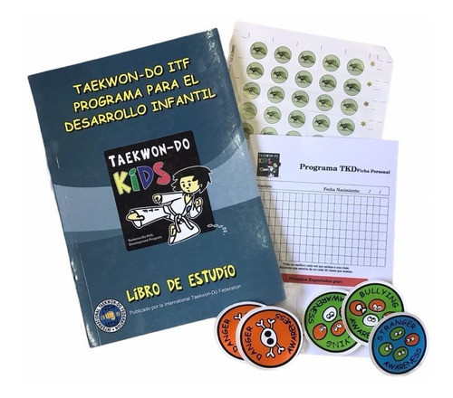 Libro De Estudio Taekwon-do Itf Kids Taekwondo Infantil 0
