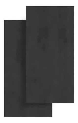 Porcelanato Negro Pleno Satinado Spl 80x160 2da Cal 1