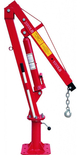 Guinche O Grua Giratoria Para Camion O Camioneta 900kg Equus 0