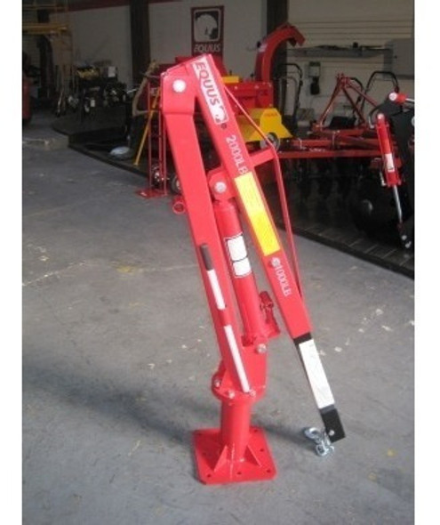 Guinche O Grua Giratoria Para Camion O Camioneta 900kg Equus 1