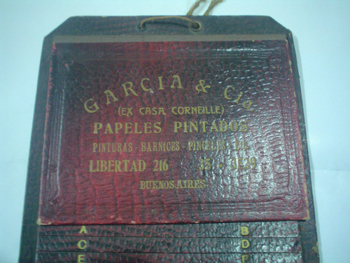 Garcia  & Cia Ex Casa Corneille Antigua Agenda Telefonica 1