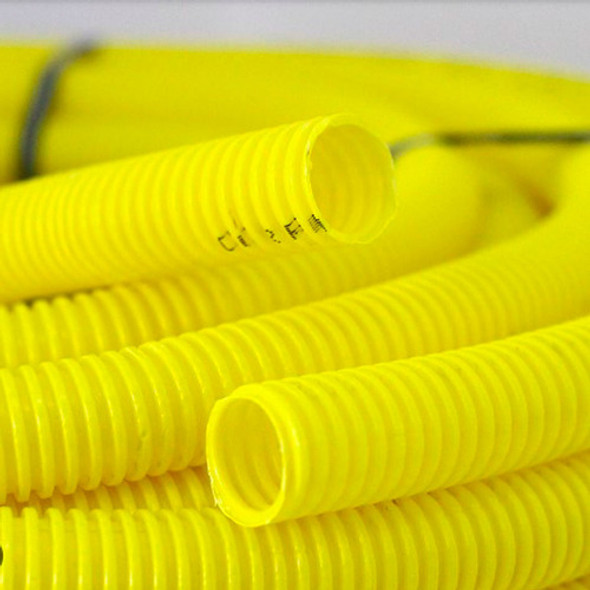 Eletroduto Corrugado De Pvc Amarelo 20mm X 50m 1230-krona 1