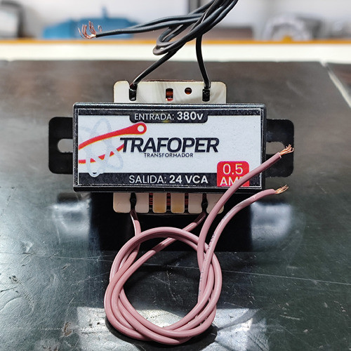 Transformador 380 A 24v Potencia 0.5a 500ma 12va 1