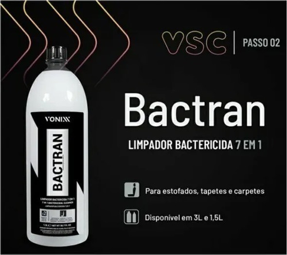 Bactran Limpador Bactericida 7 Em 1 Vonixx 1,5l Original * 1