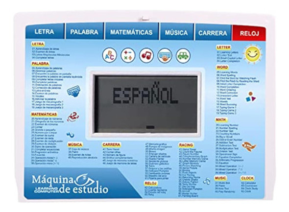 Leshitian Kids Bilingual Laptop Spanish/english, 1 Leshitian Kids Bilingual Laptop Spanish/english, 1