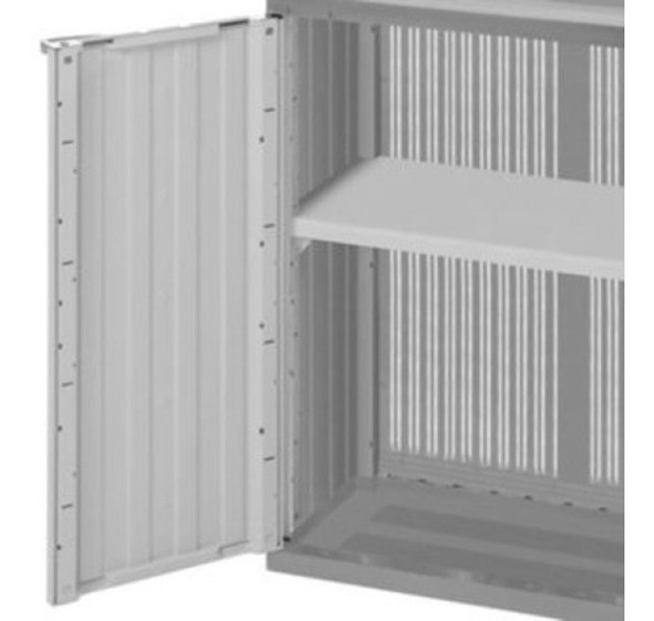 Armario Home Mediano De Polipropileno Gris- Telecompras Sc 1