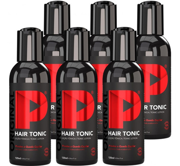 Tônico Capilar Play 120ml Barba Crescer Atacado 6 Unidades 0 Tônico Capilar Play 120ml Barba Crescer Atacado 6 Unidades 0