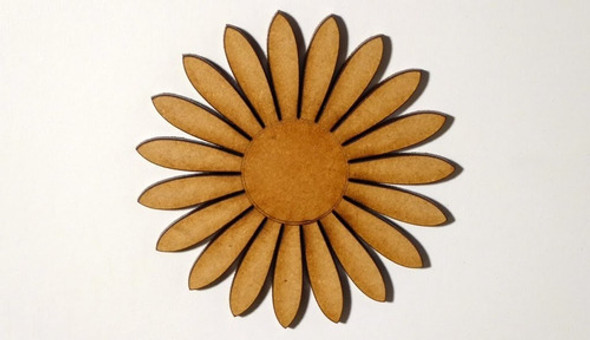 Flores Margaritas 4,5cm -fibrofacil- X 40 Unidades 1