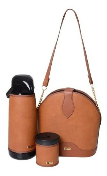 Mateira Chimarrão Gaúcho 3pçs Caramelo - Lançamento 1