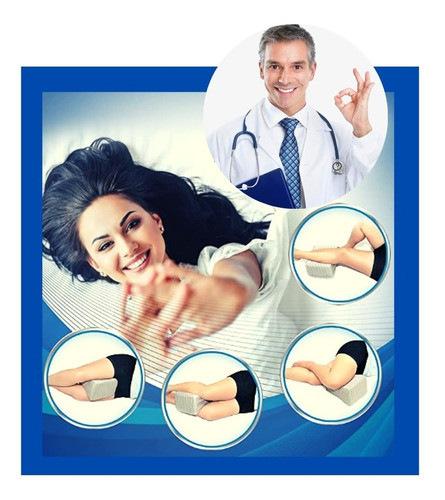 Almohada Separador De Rodillas Eleva Piernas Schwartz 0