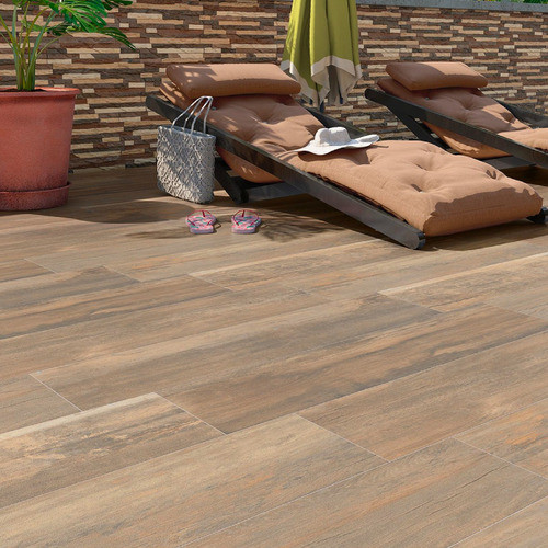 Piso Porcelánico Símil Madera 27x110cm Primera Calidad Xcaja 1