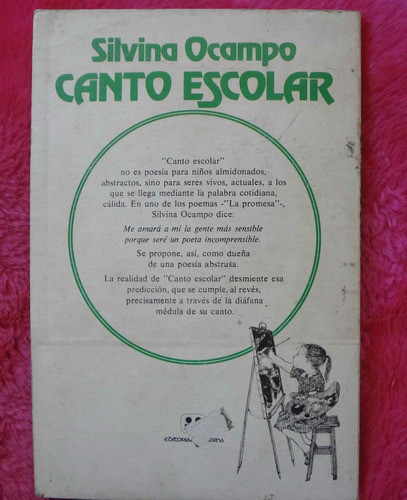Canto Escolar De Silvina Ocampo - Fotos E Ilustraciones 1