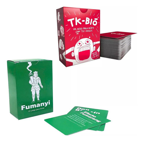 Juegos De Cartas Tk-bio + Fumanyi Poppular Combo - Premium 0