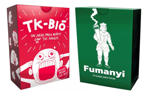 Juegos De Cartas Tk-bio + Fumanyi Poppular Combo - Premium 1