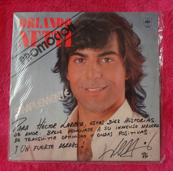 Orlando Netti - Simplemente - Dedicado Y Firmado - Lp Vinilo 0 Orlando Netti - Simplemente - Dedicado Y Firmado - Lp Vinilo 0