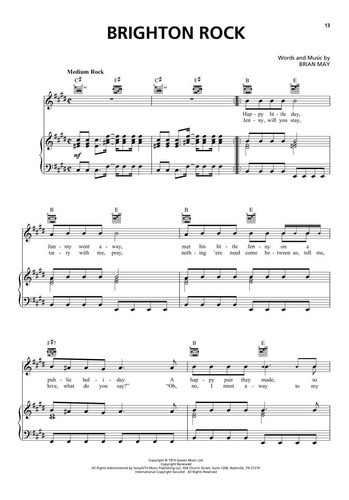 Partitura Piano Queen Deluxe Anthology 35 Songs Digital Oficial 2018 Pvg 1