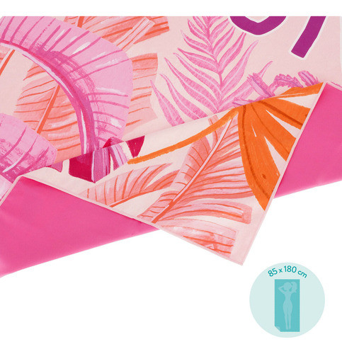 Toalla De Playa Tropical Legami - Mosca 1