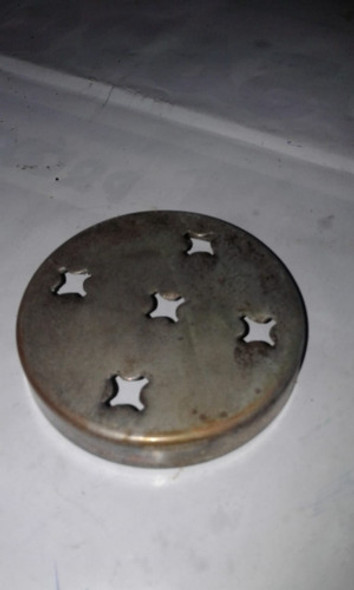 Base Metal Plateado Trampa Agua Hielera Frapera Calentador 0