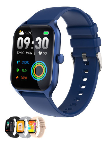 Reloj Inteligente, Pantalla Táctil Hd De 1.96 Pulgadas Con. 0